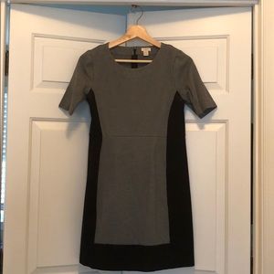 J.Crew Petite Size 6 Stretch Grey Work Dress 👗
